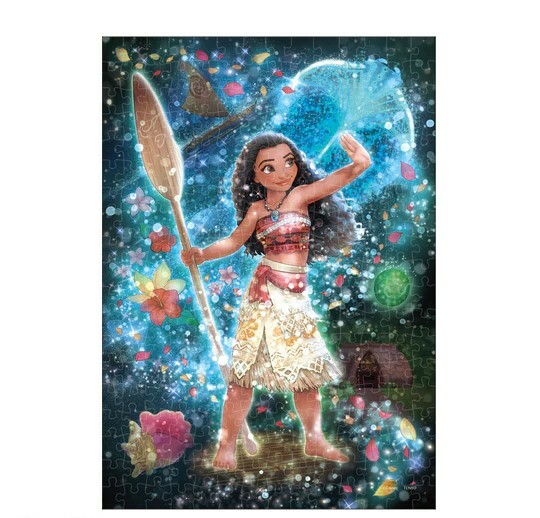 莫阿娜-閃亮的冒險精神 (透明樹脂)