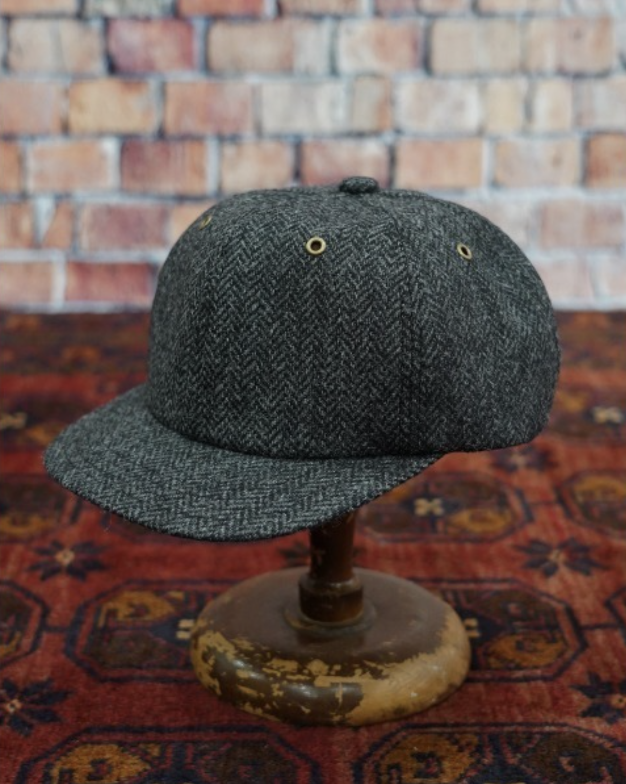 Mr. FATMAN _ Classic BB Cap (Grey HBT)