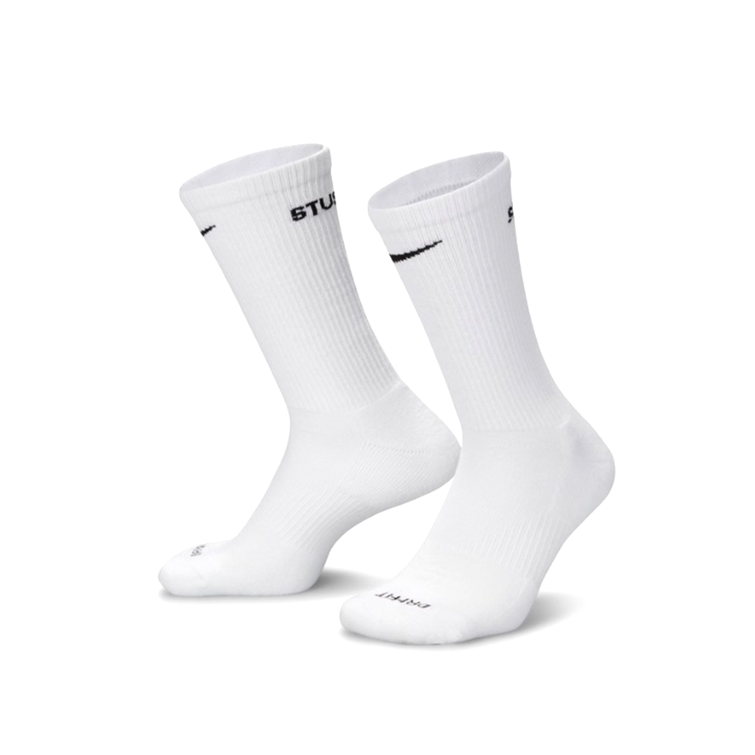 NIKE X STÜSSY EVERYDAY PLUS CUSHIONED CREW SOCKS