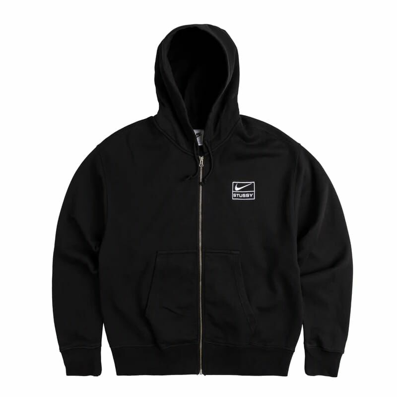 NIKE X STÜSSY FLEECE ZIP HOODIE