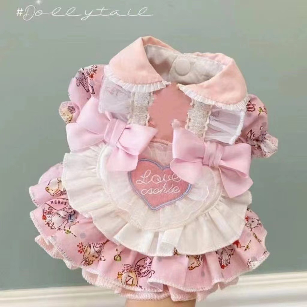 宠物衣服 甜心泡泡裙