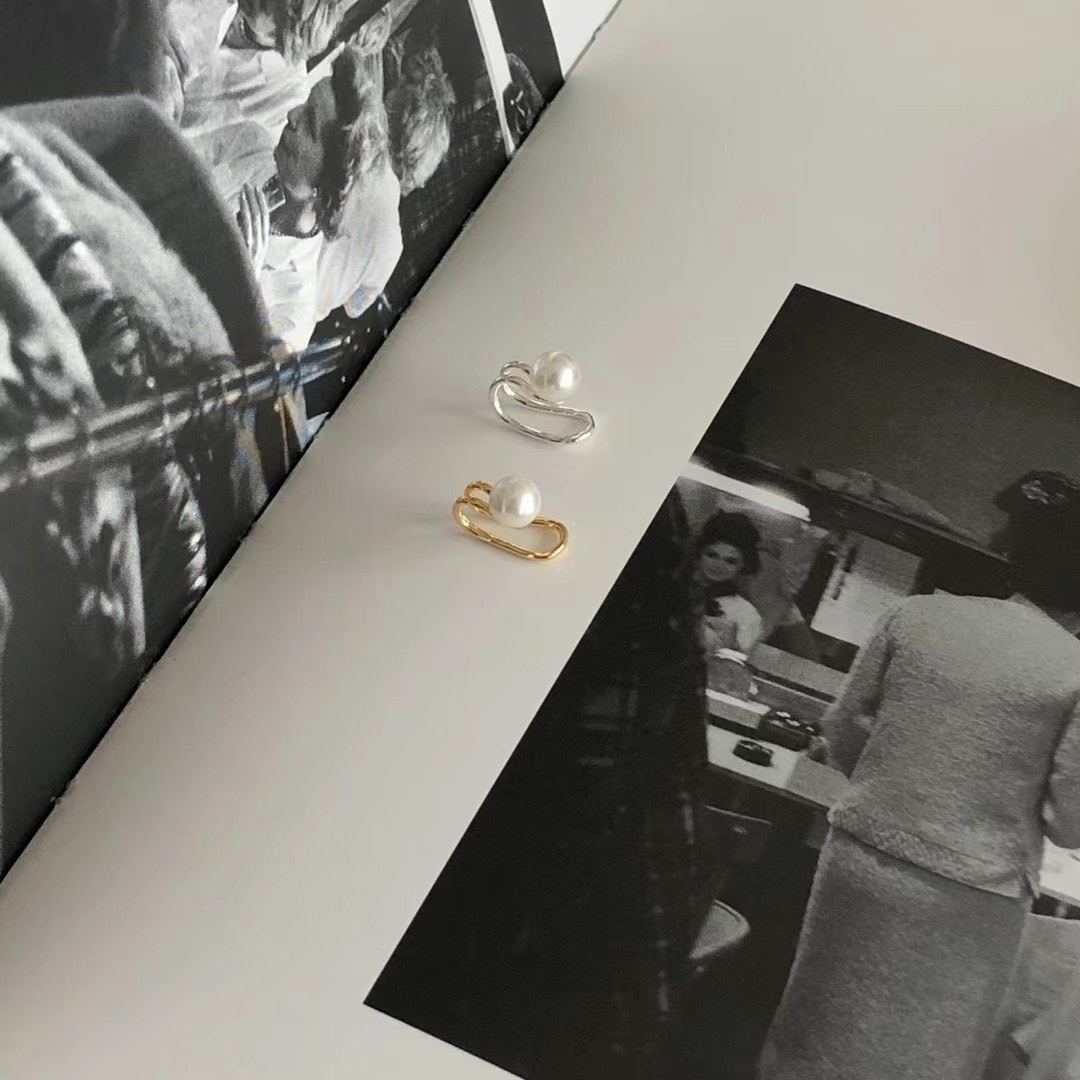 925 silver-Ellie ear clip