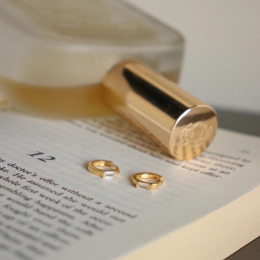 925 silver-Solar Earring