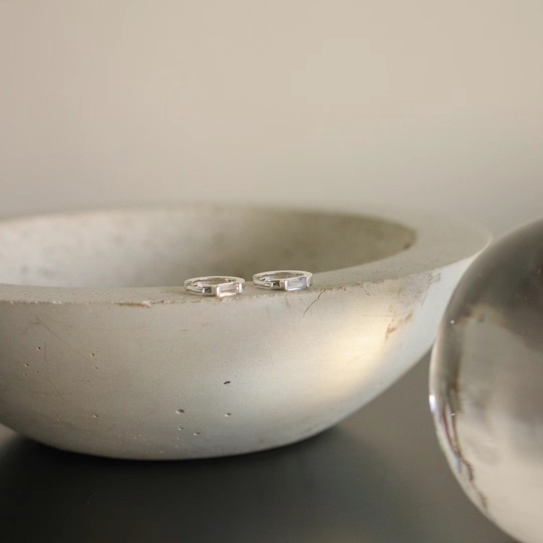 925 silver-Solar Earring