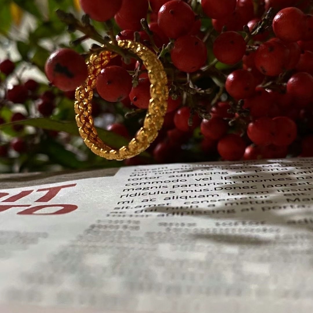 925 silver-Overture Ring