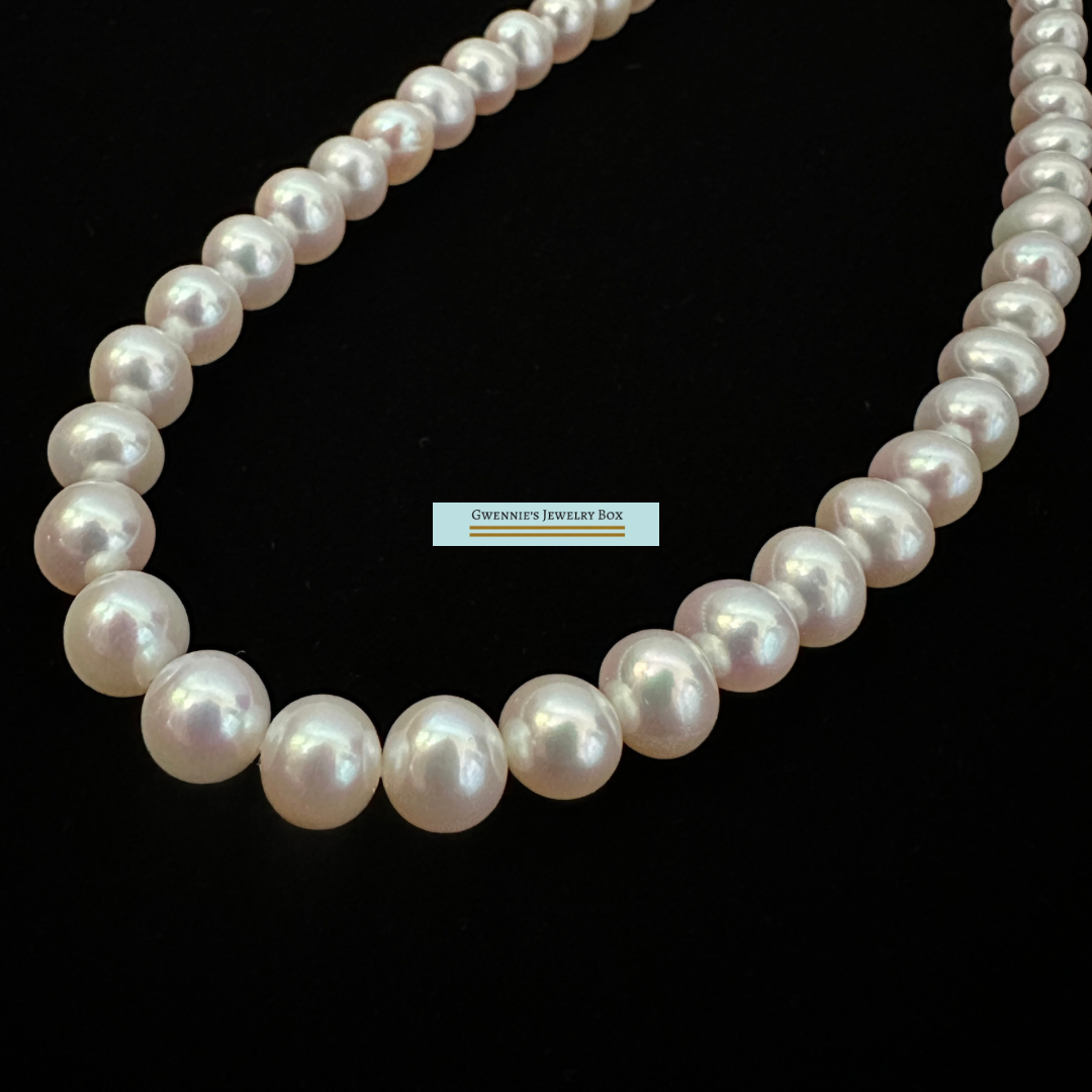 高品質珍珠 - 經典珍珠項鍊