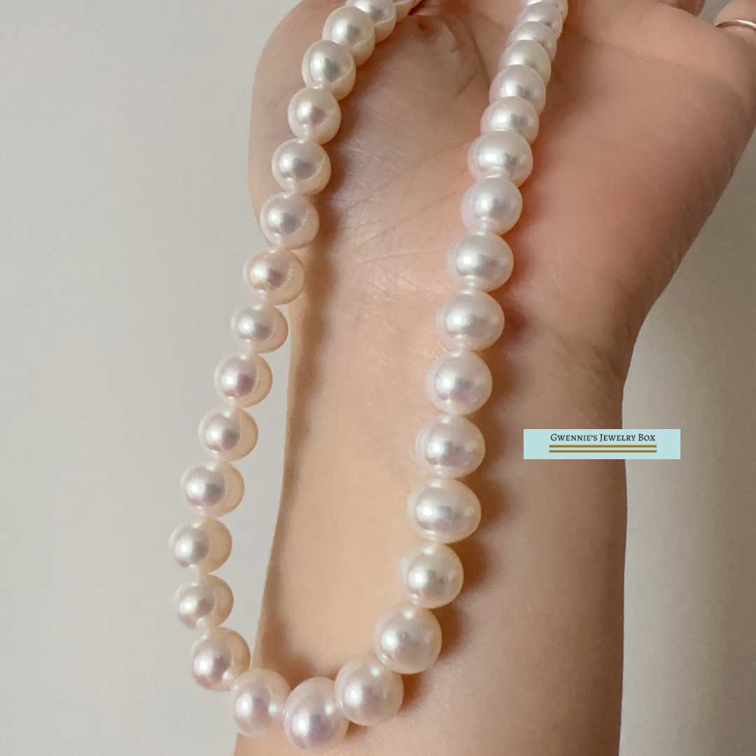 高品質珍珠 - 經典珍珠項鍊