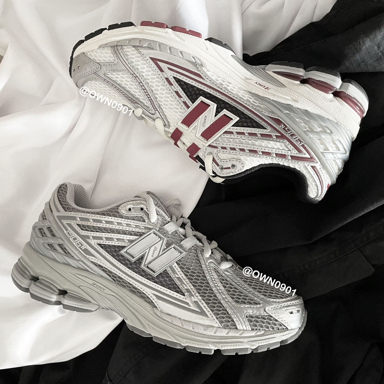 【OWN】New Balance 1906R 復古 Y2K 透氣 網布 休閒 慢跑鞋 男女同款 喜氣紅 白紅 龍銀灰 灰 M1906REH