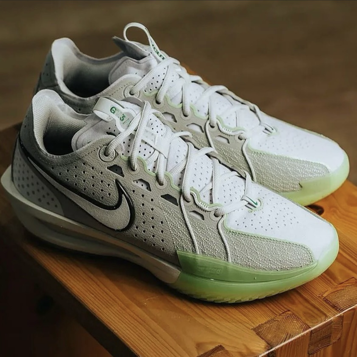 Nike Zoom GT Cut 3 灰綠 緩衝鞋墊 實戰籃球鞋 訓練鞋