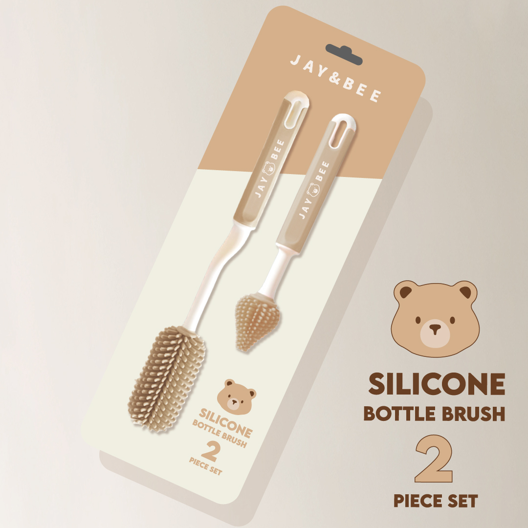 【JB957】矽膠奶瓶刷兩件套組