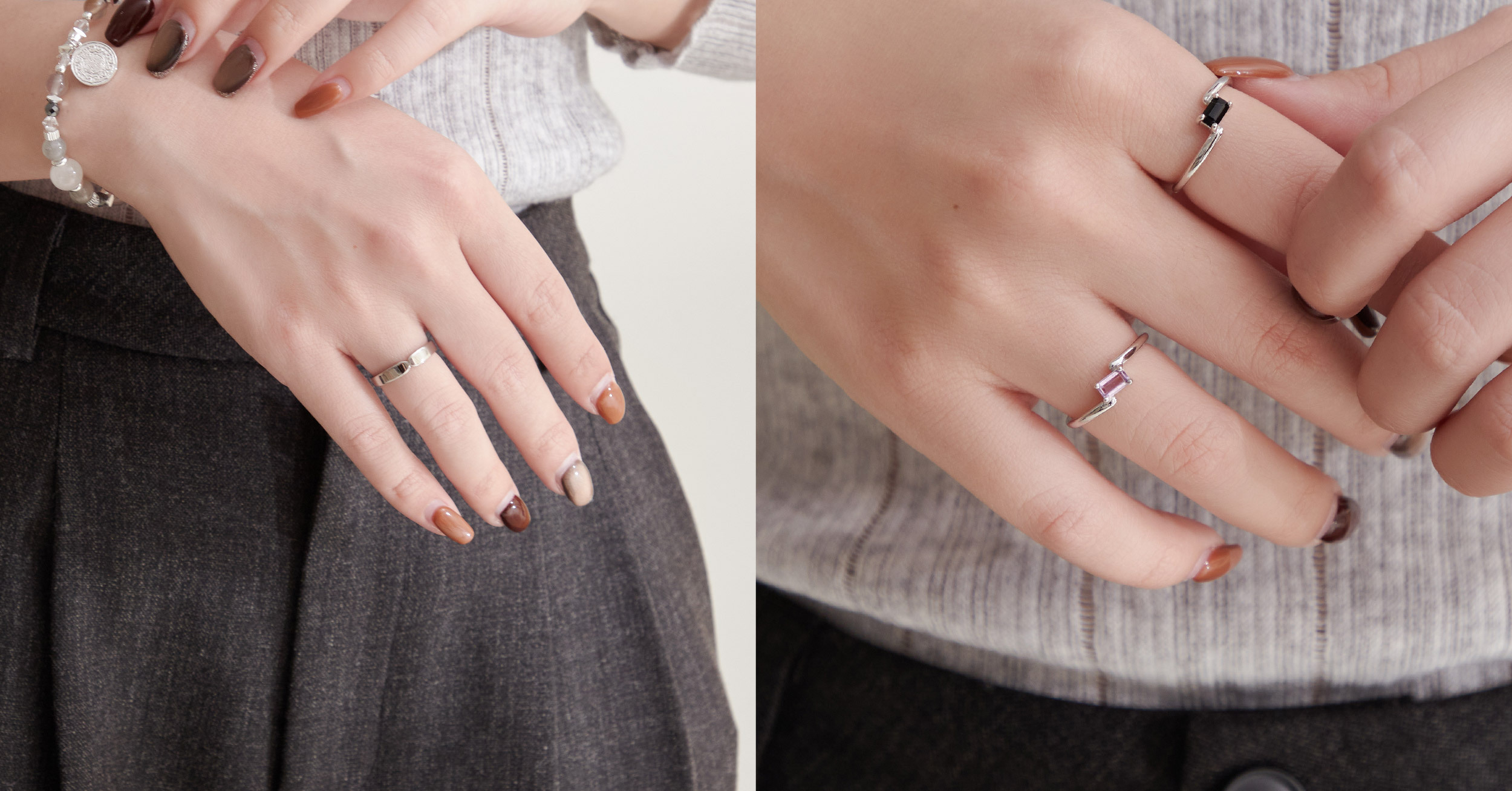 戒指位置在無名指：代表「永恆的愛」