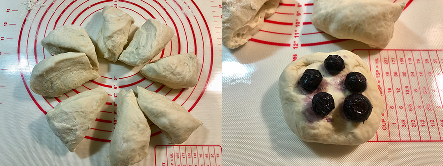 天時莓果-藍莓蜂蜜麵包步驟5.6