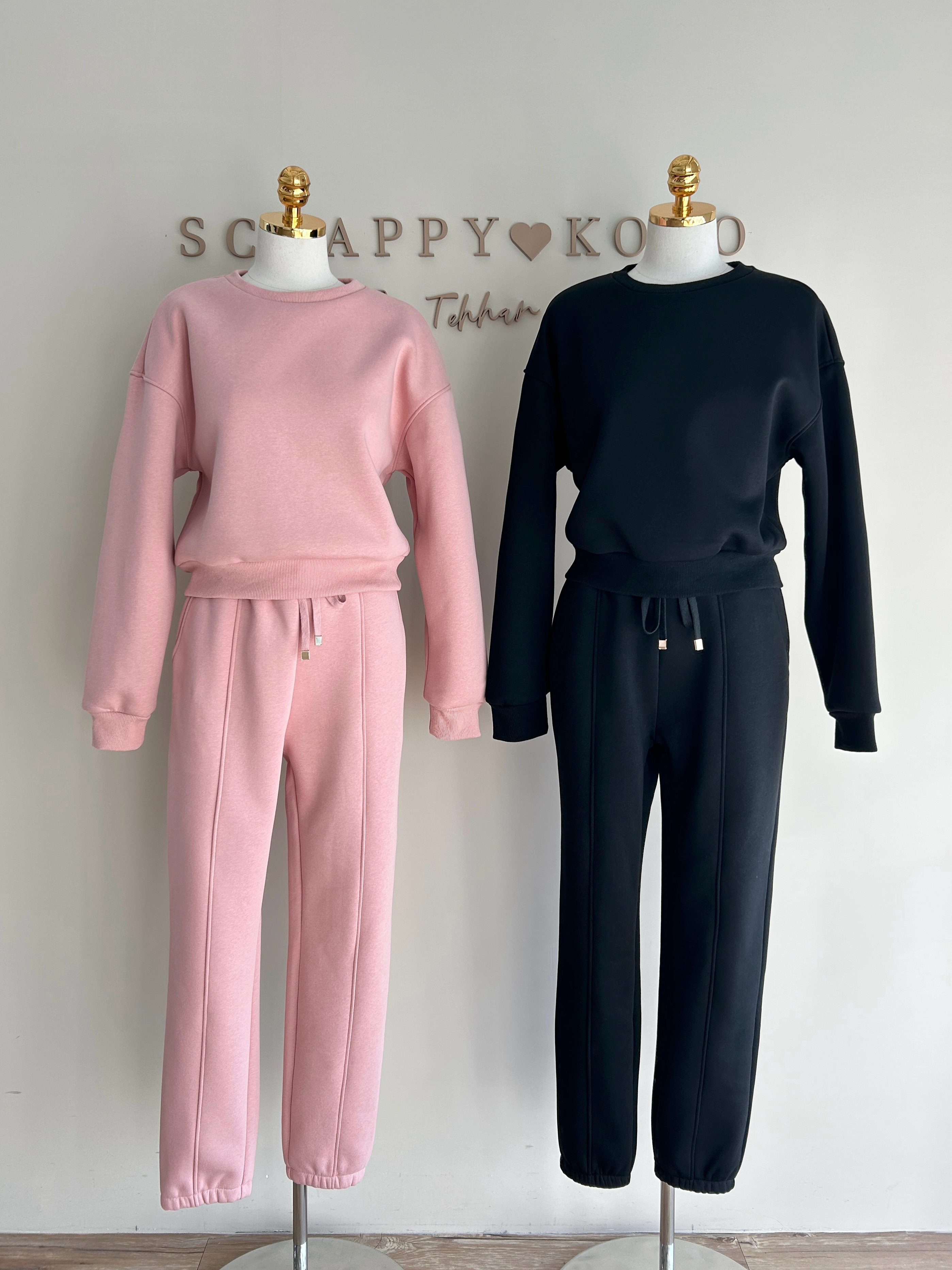 Snowing 下雪日 超厚絨日常套裝