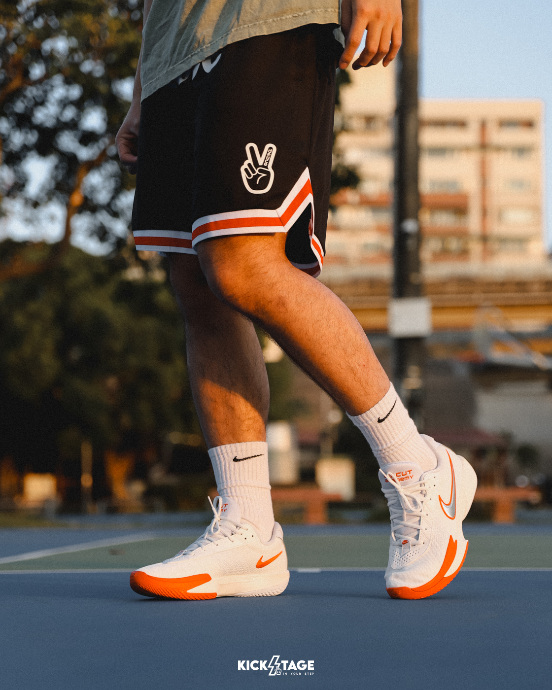 男鞋 NIKE AIR ZOOM G.T. CUT ACADEMY 白紅 平民版 緩震 實戰 籃球鞋【FB2598-101】GTCut3 GTCUT