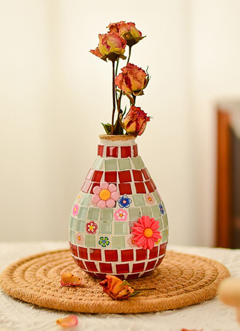 馬賽克花瓶材料包 T2317