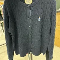 [S] WHO.A.U STEVE CABLE CARDIGAN,NAVY, WHCKD4902F-03-NAVY (SWAU268)