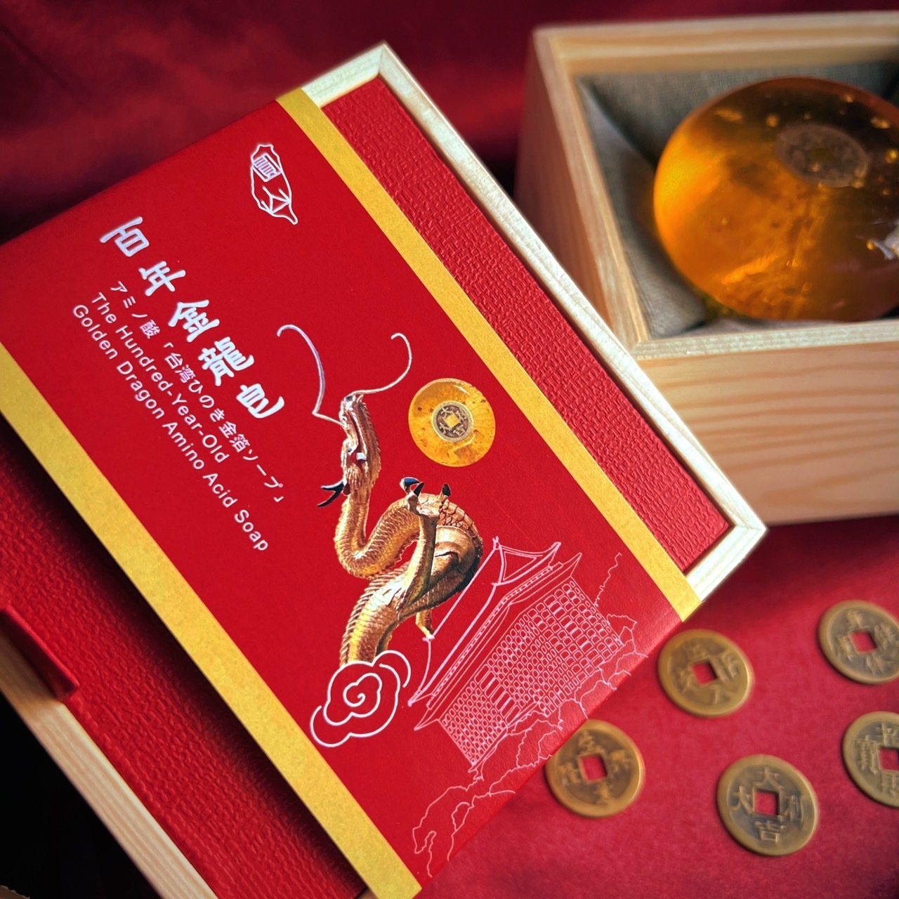 圓山百年金龍皂
