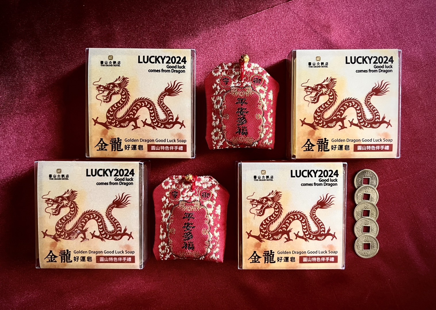 圓山金龍好運皂