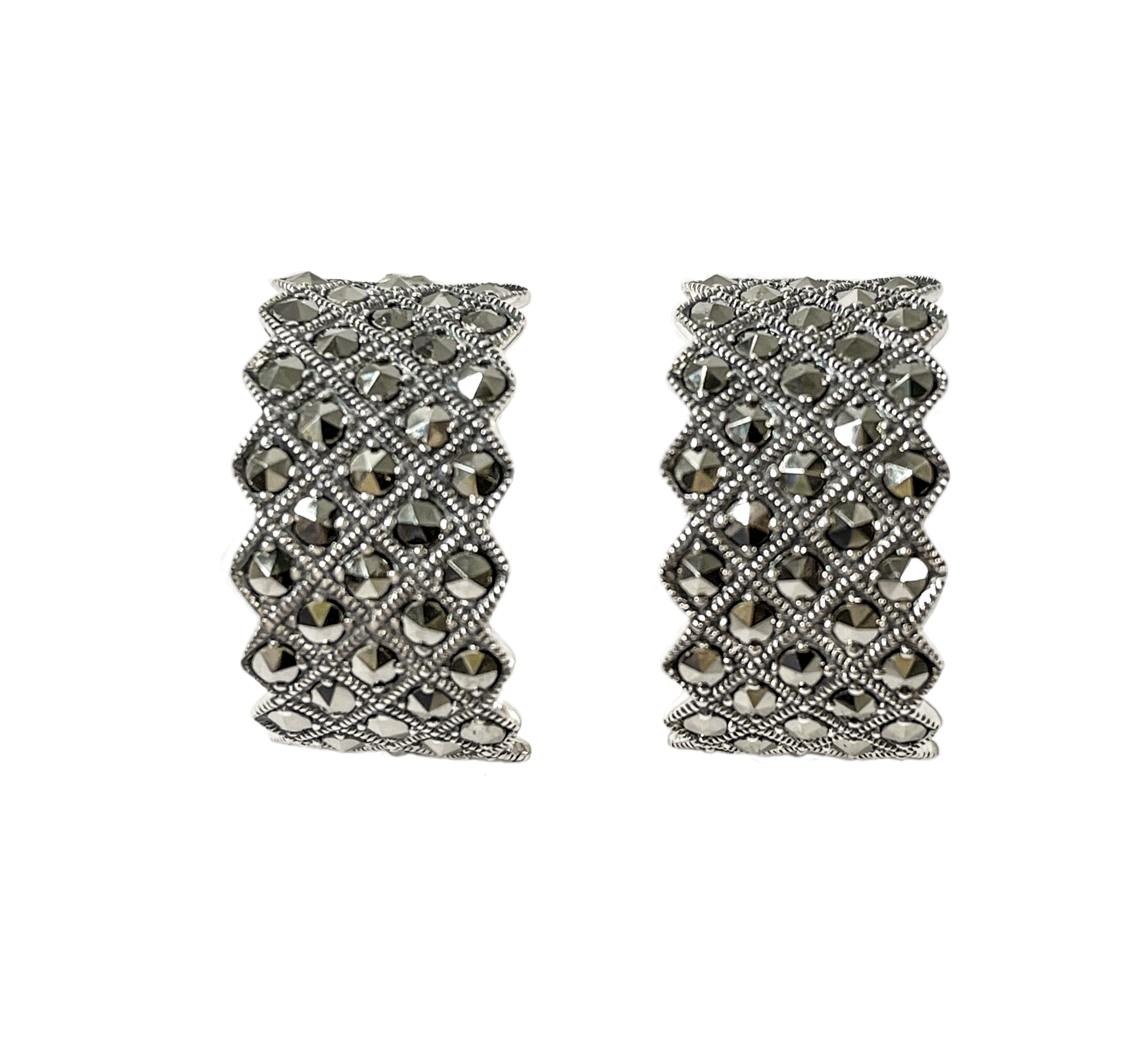 馬克賽石排列耳環