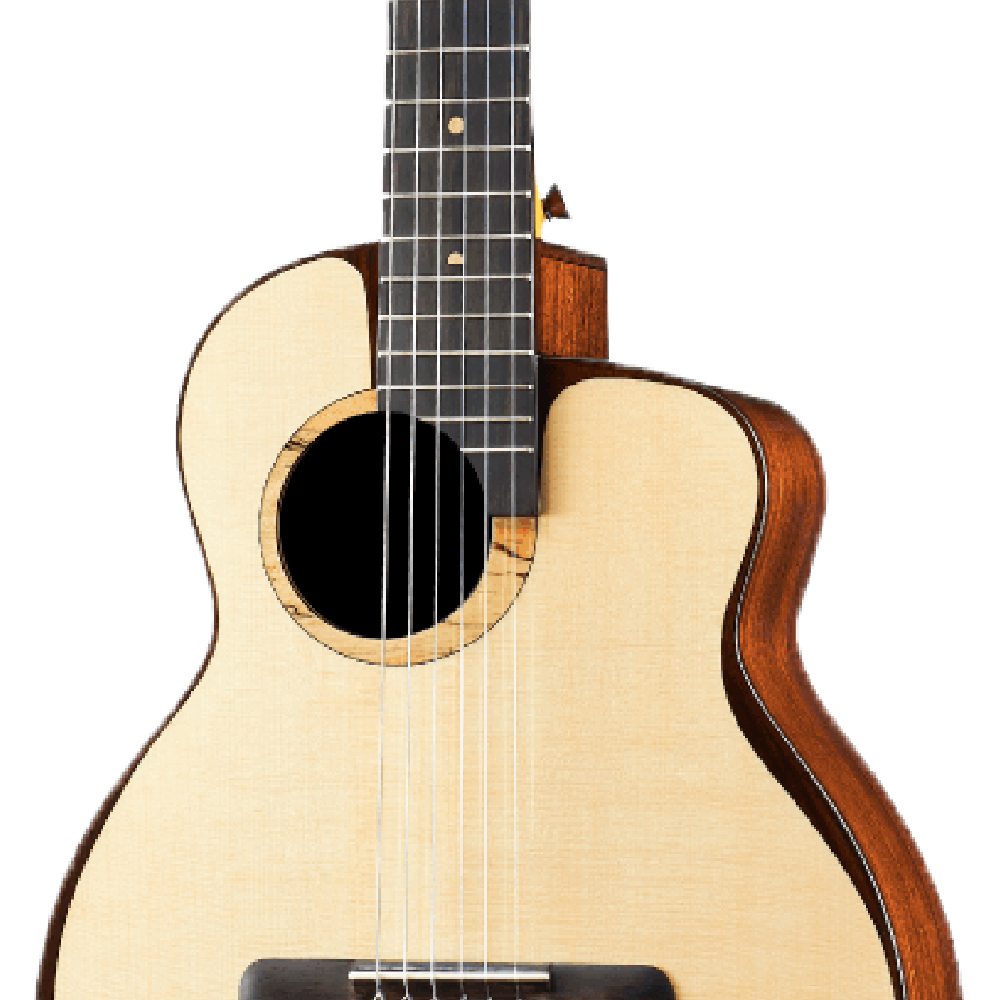 aNueNue aNueNue / MN214 流行系列 36吋面單旅行古典吉他(月亮雲杉木)(原聲款/插電板)(MN214/MN214E) 彩虹人官方認證 第 2 張圖片｜三峽吉他 / Bass