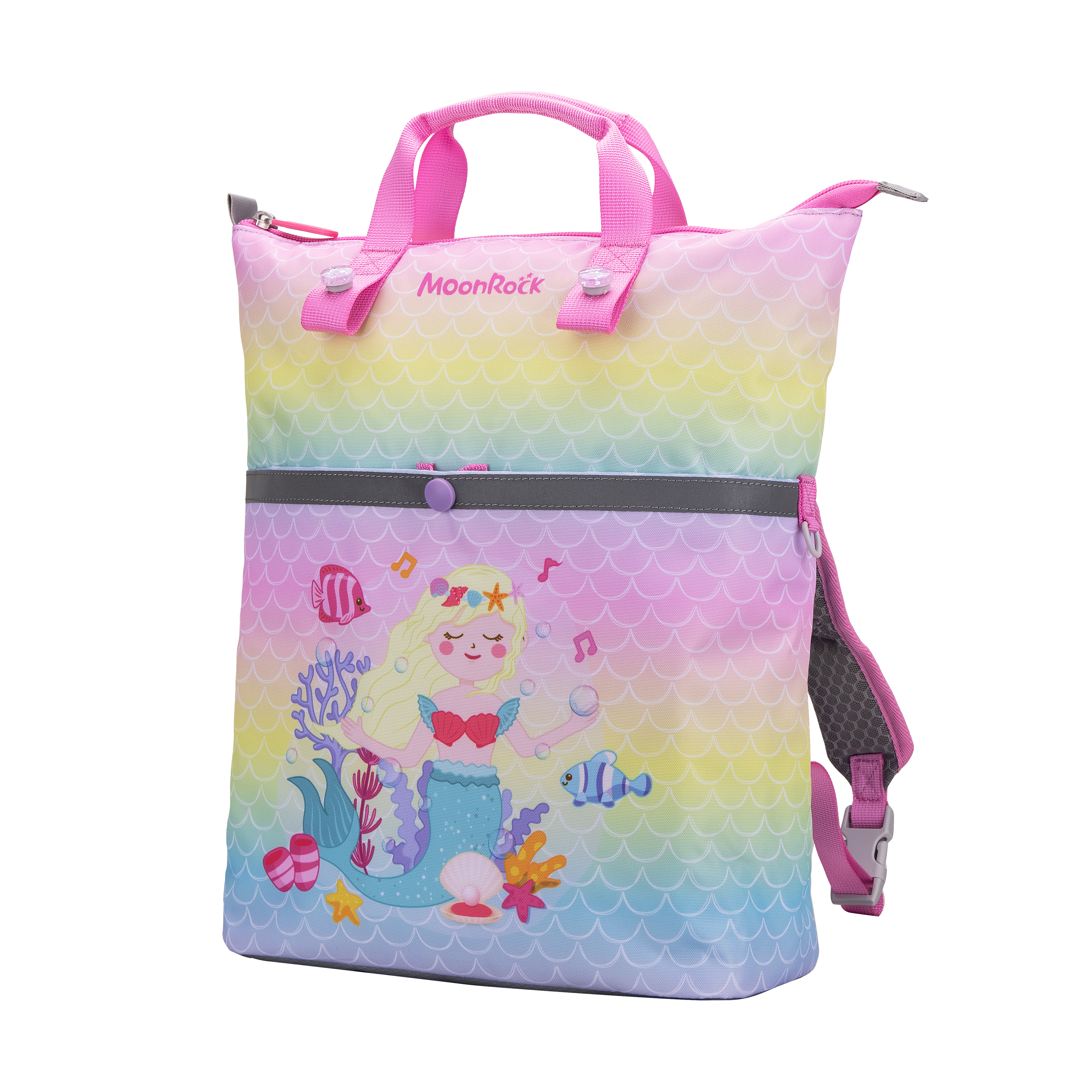 MOONROCK ride 2-way backpack -mermaid paradise- rainbow