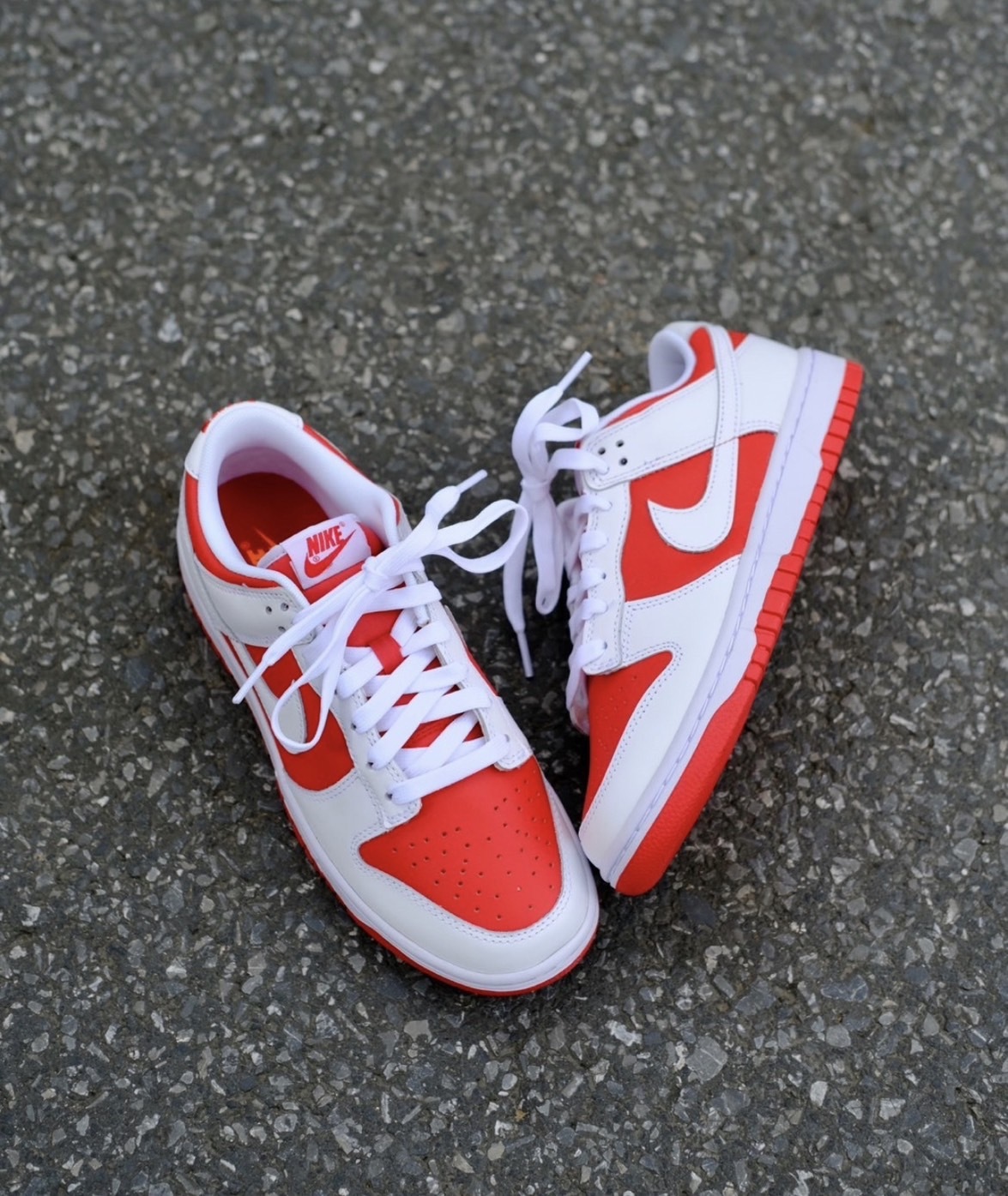 預購 Nike Dunk 低筒冠軍紅色 反轉白紅