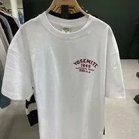 [S] WHO.A.U YOSEMITE 1849 NATIONAL PARK LOGO PATCH T-SHIRT,IVORY, WHRPD4992U-01-IVORY (SWAU274)