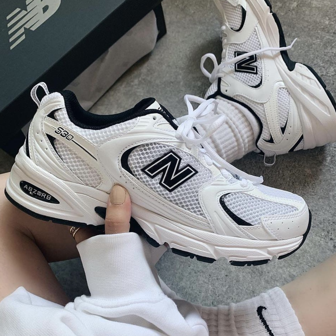 New Balance 530 "Munsell White & Black" 黑白 復古 經典 老爹鞋