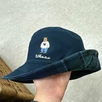 [S] WHO.A.U STEVE REVERSIBLE BUCKET HAT,NAVY, WHACD4932A-00-NAVY (SWAU279)
