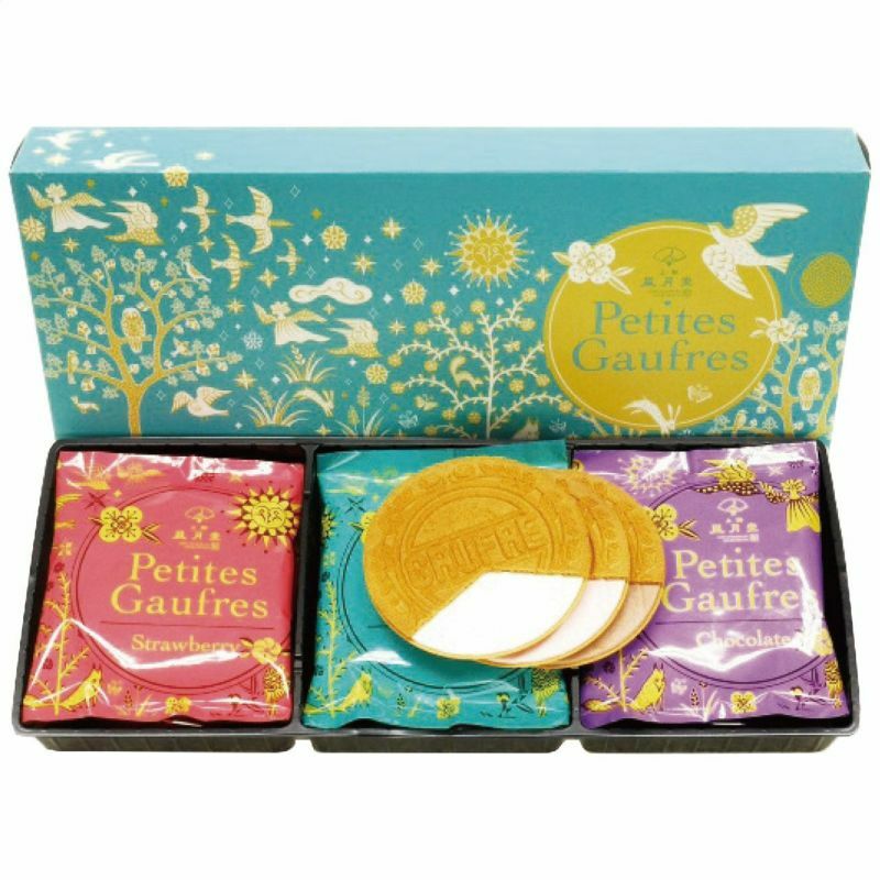 上野風月堂Petites Gaufres夾心薄餅 6P