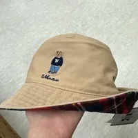 [S] WHO.A.U STEVE REVERSIBLE BUCKET HAT,BEIGE, WHACD4932A-00-BEIGE (SWAU280)