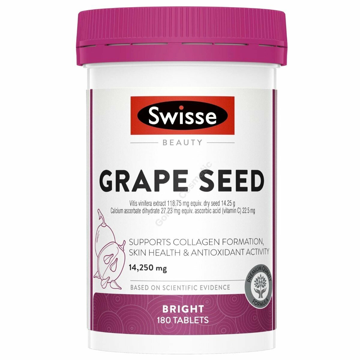 Swisse - 葡萄籽片 14250mg 180粒