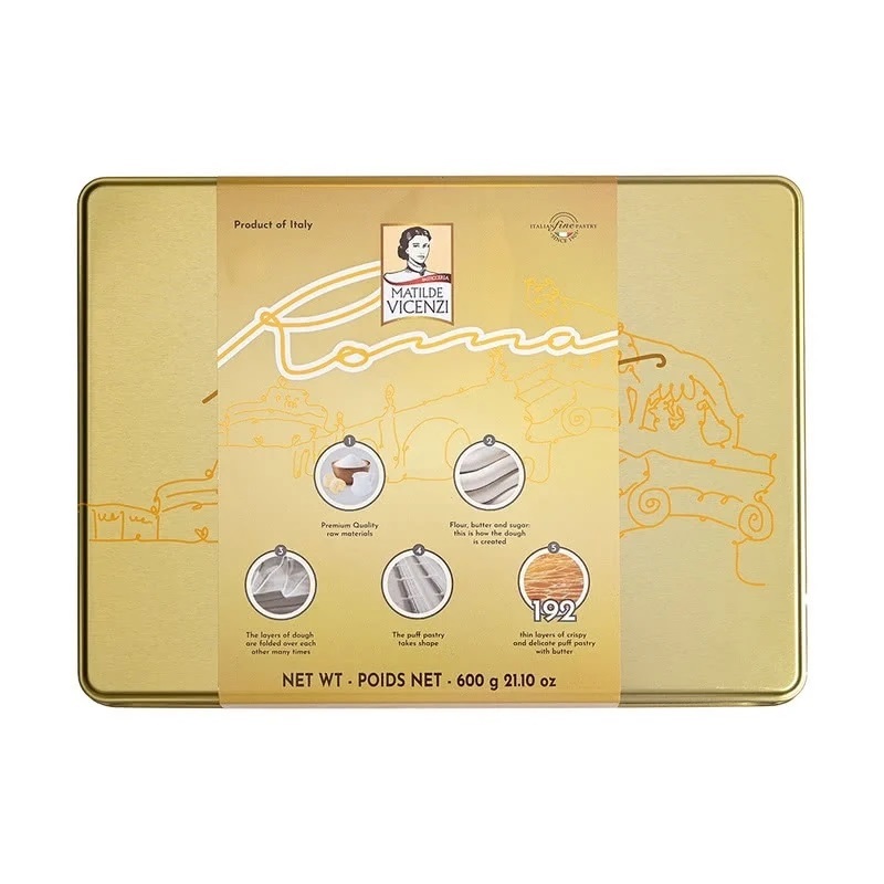 山姆 MATILDE VICENZI 禮盒裝什錦泡芙 (糕點) 600g