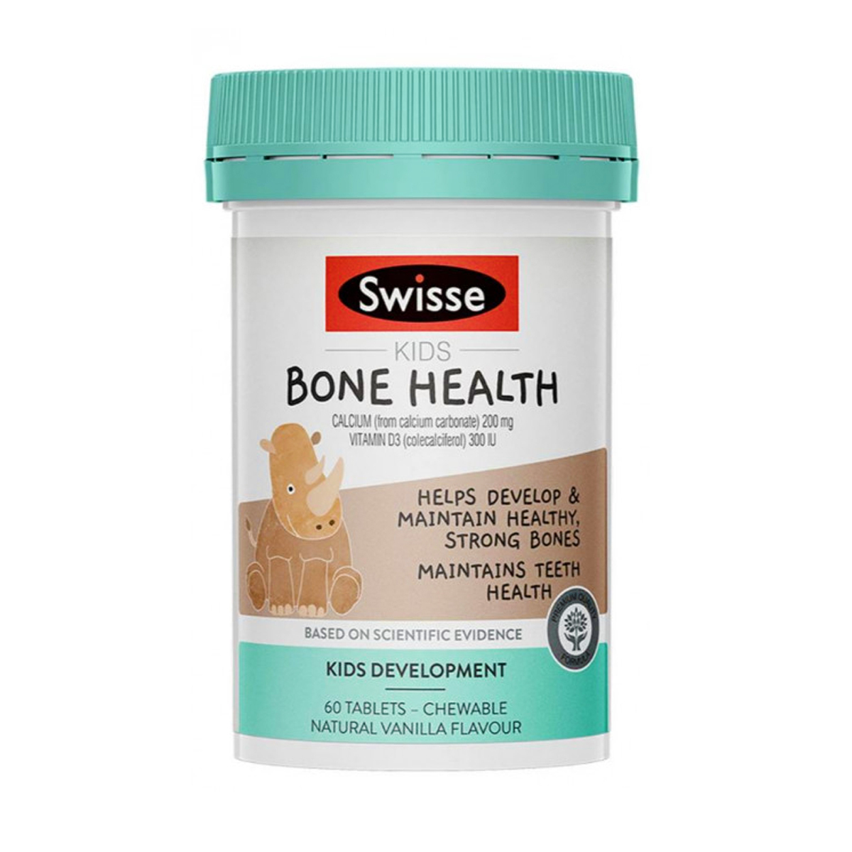 Swisse 兒童 鈣+維他命D3 咀嚼片60粒