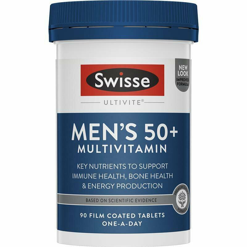 Swisse Ultiboost 男性多種維他命 90粒 (50歲+)