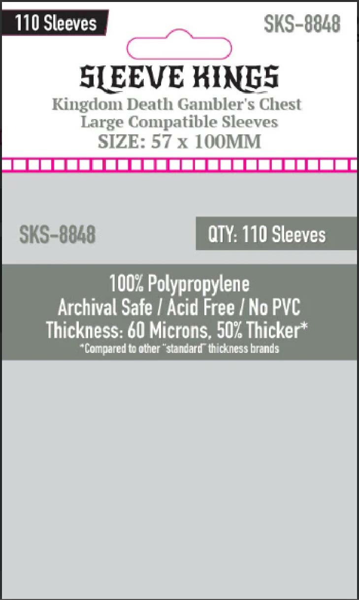 8848 Sleeve Kings 牌套 (57x100mm) 110張/包