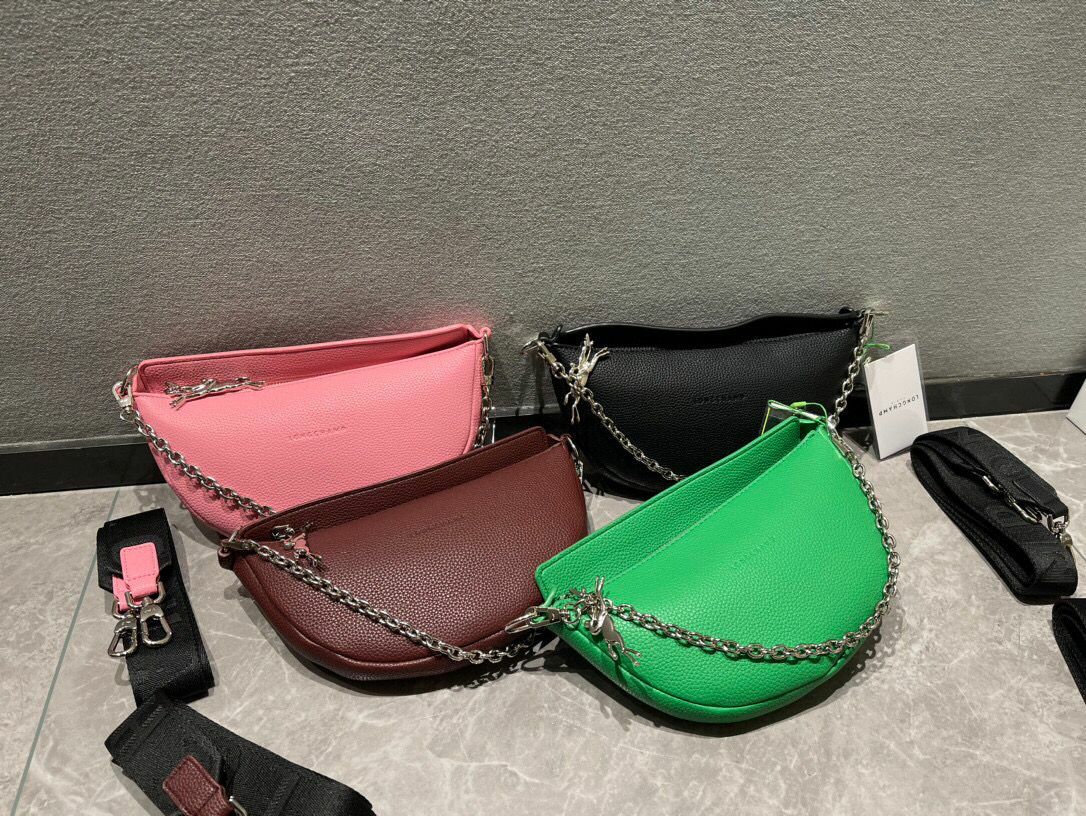 Longchamp smile微笑腋下包🌈