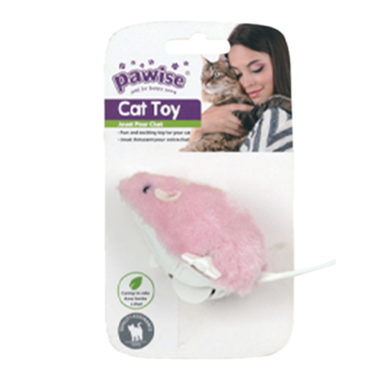 Pawise|移動小老鼠貓玩具(NO.28129)