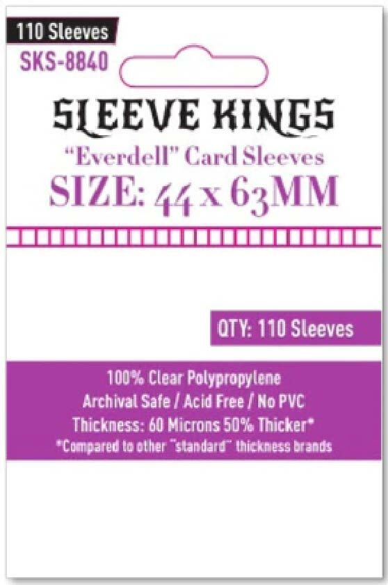 8840 Sleeve Kings 牌套 (44x63mm) 110張/包