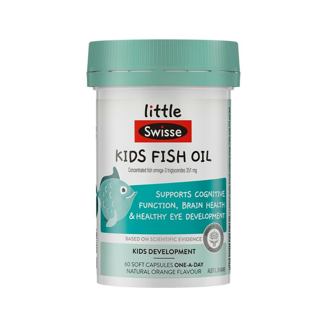 Swisse 兒童魚油 60粒