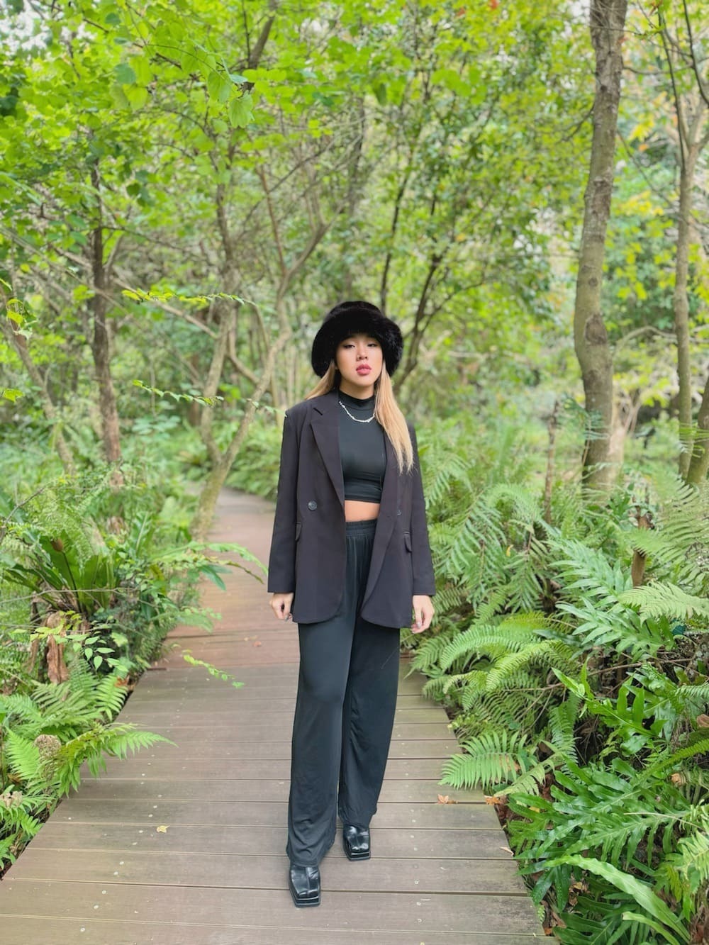 美式休閒感西裝外套