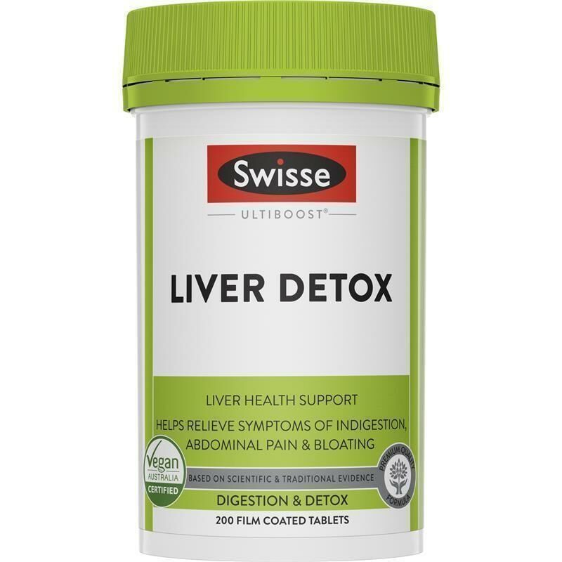 Swisse Ultiboost 奶薊草護肝排毒片