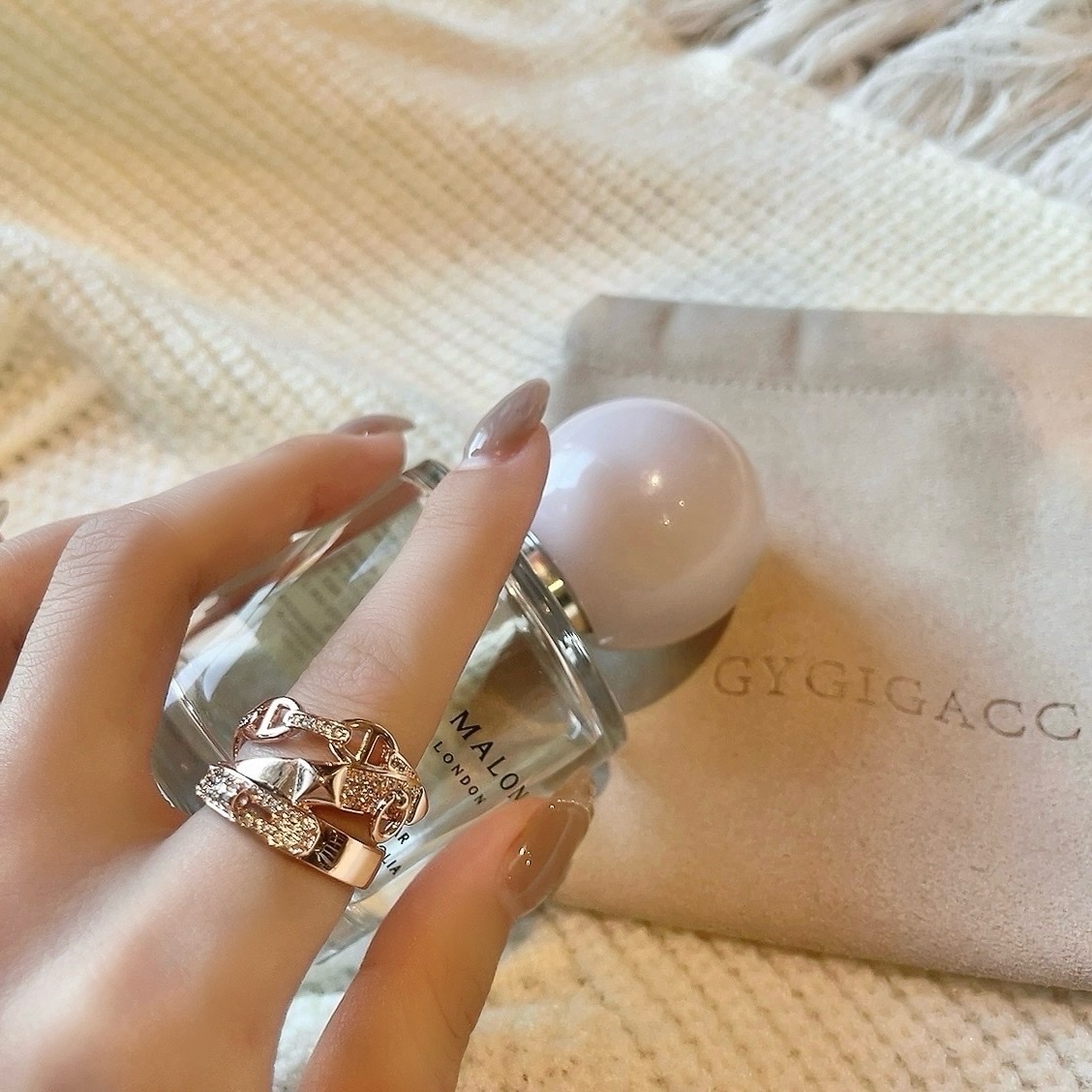 H寶藏款奢華三層定製翻玩戒