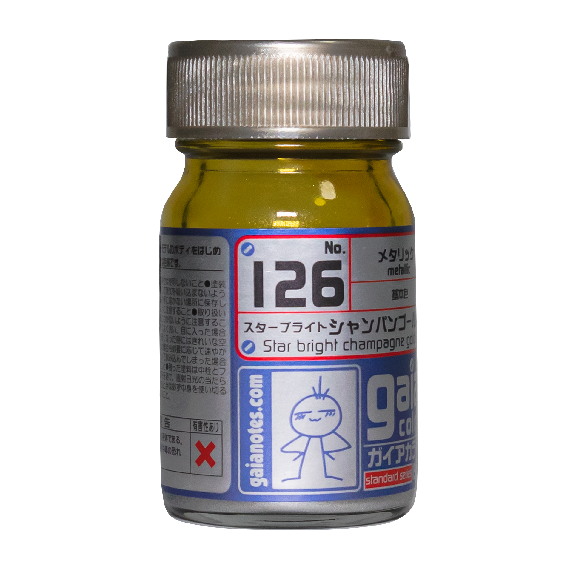 GAIA 蓋亞 GAIA-126 STAR BRIGHT CHAMPAGNE GOLD スターブライト シャンパンゴールド 15ML