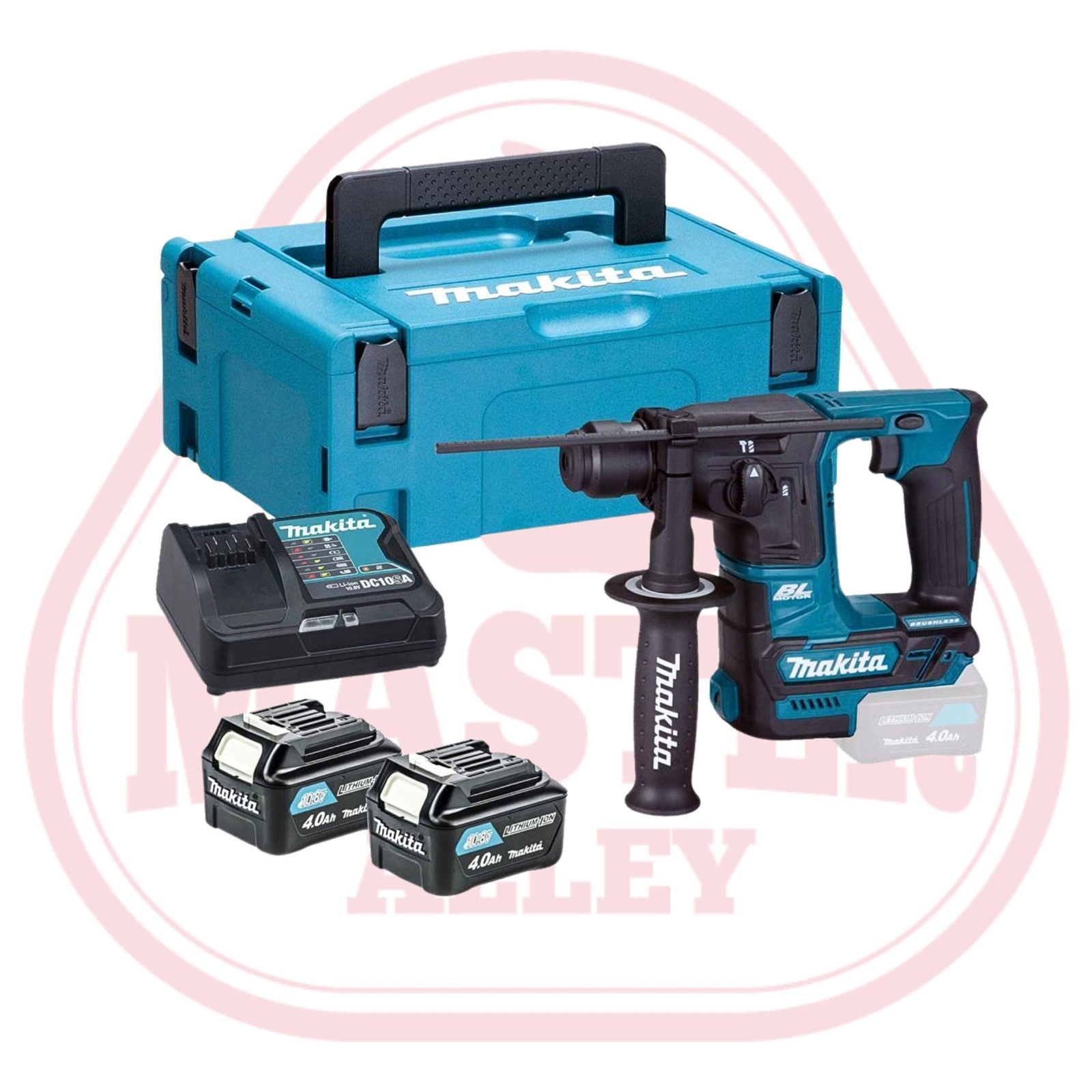Makita牧田 HR166DSMJ 12V 油壓鑽(4.0Ah*2+充）