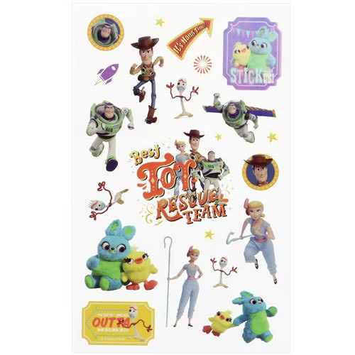 玩具總動員 透明貼紙 夾鏈袋包裝｜SUN-STAR 日本
