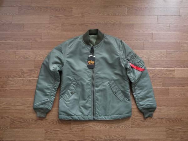 日版 ALPHA MA-1 飛行 軍事 外套 鋪棉 TA1053-103 綠色
