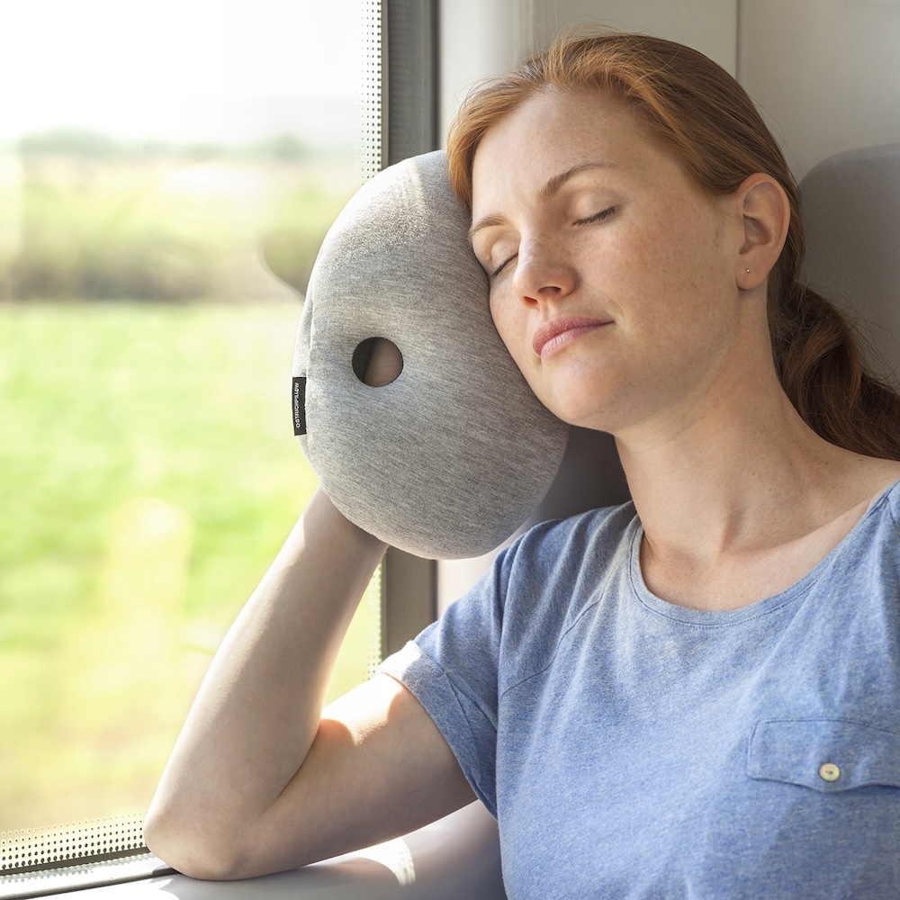 Ostrichpillow | Mini Handy Pillow - 灰/藍色