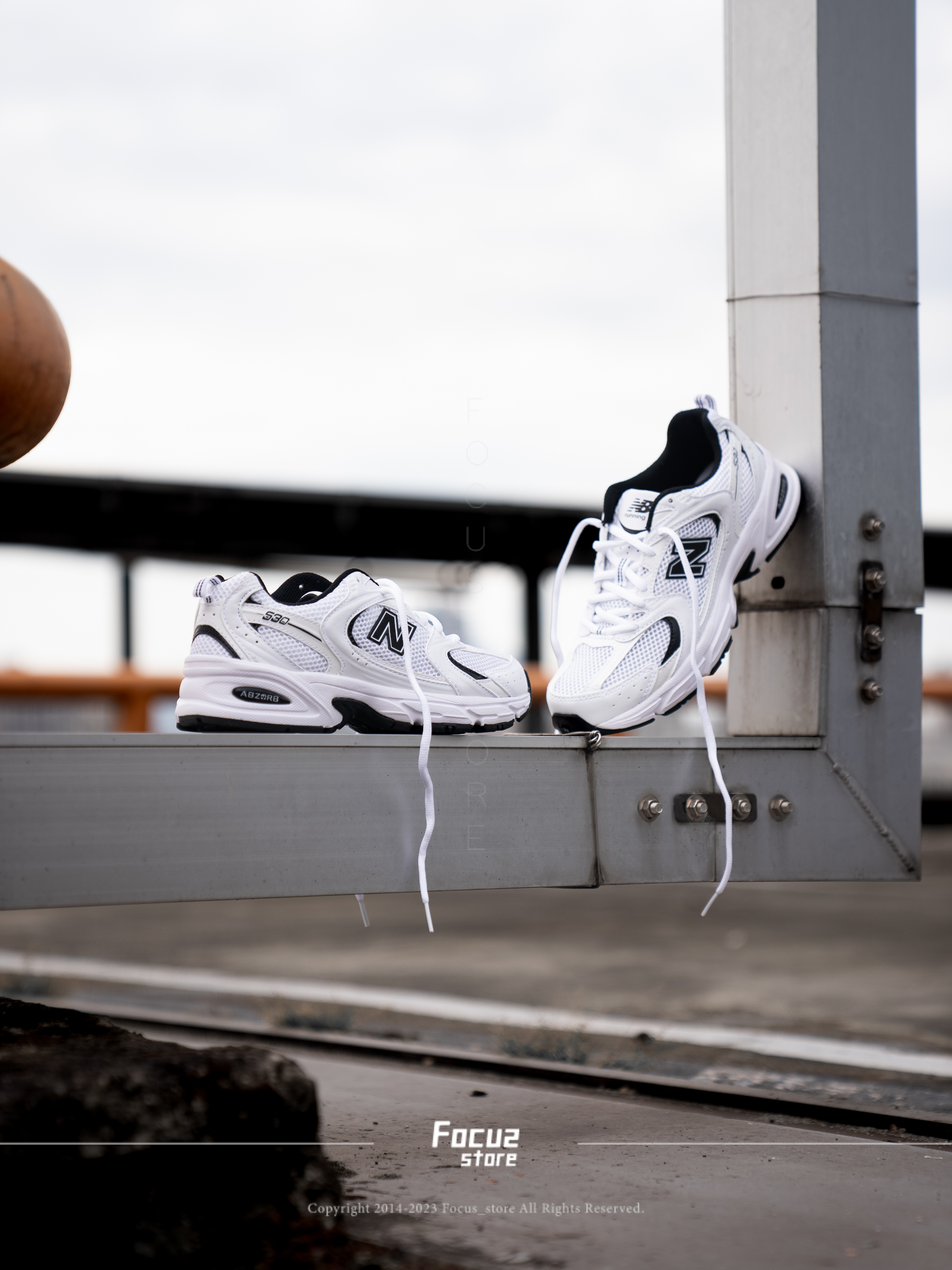 【Focus Store】現貨秒發 New Balance 530 "Black and White" 黑白 MR530EWB