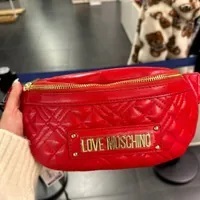 [S] LOVE MOSCHINO BORSA QUILTED NAPPA PU,RED, JC4011PP1BLA0500 (SLM195)